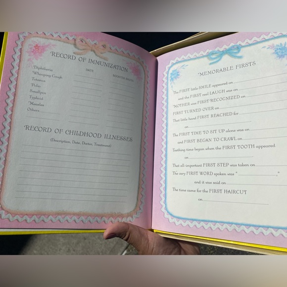 Vintage Hallmark unisex “All about baby” - Picture 5 of 8